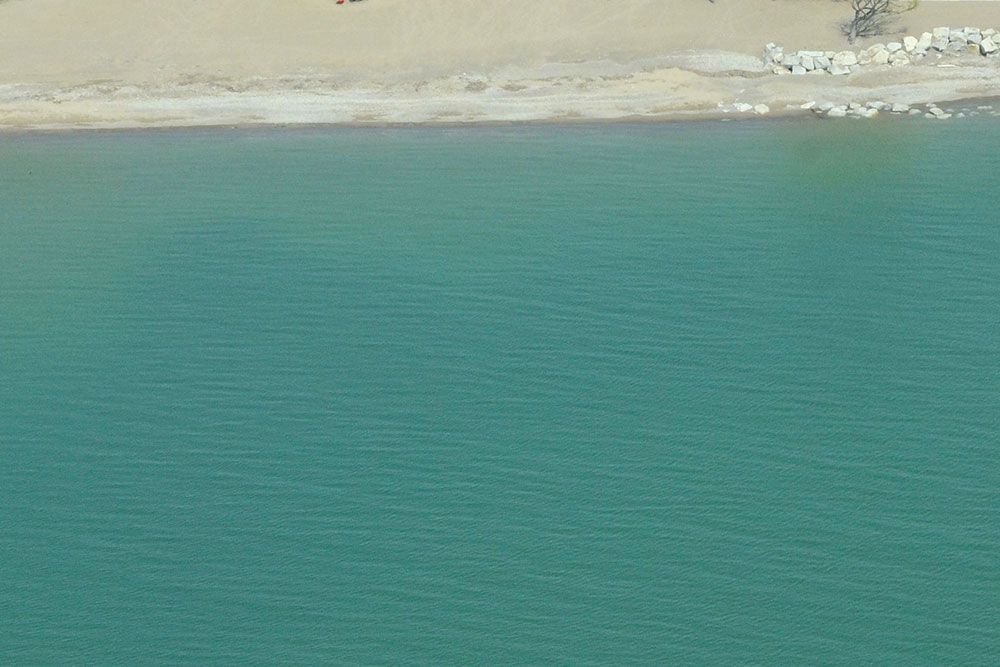 A 2023 file photo along the Goderich shoreline.